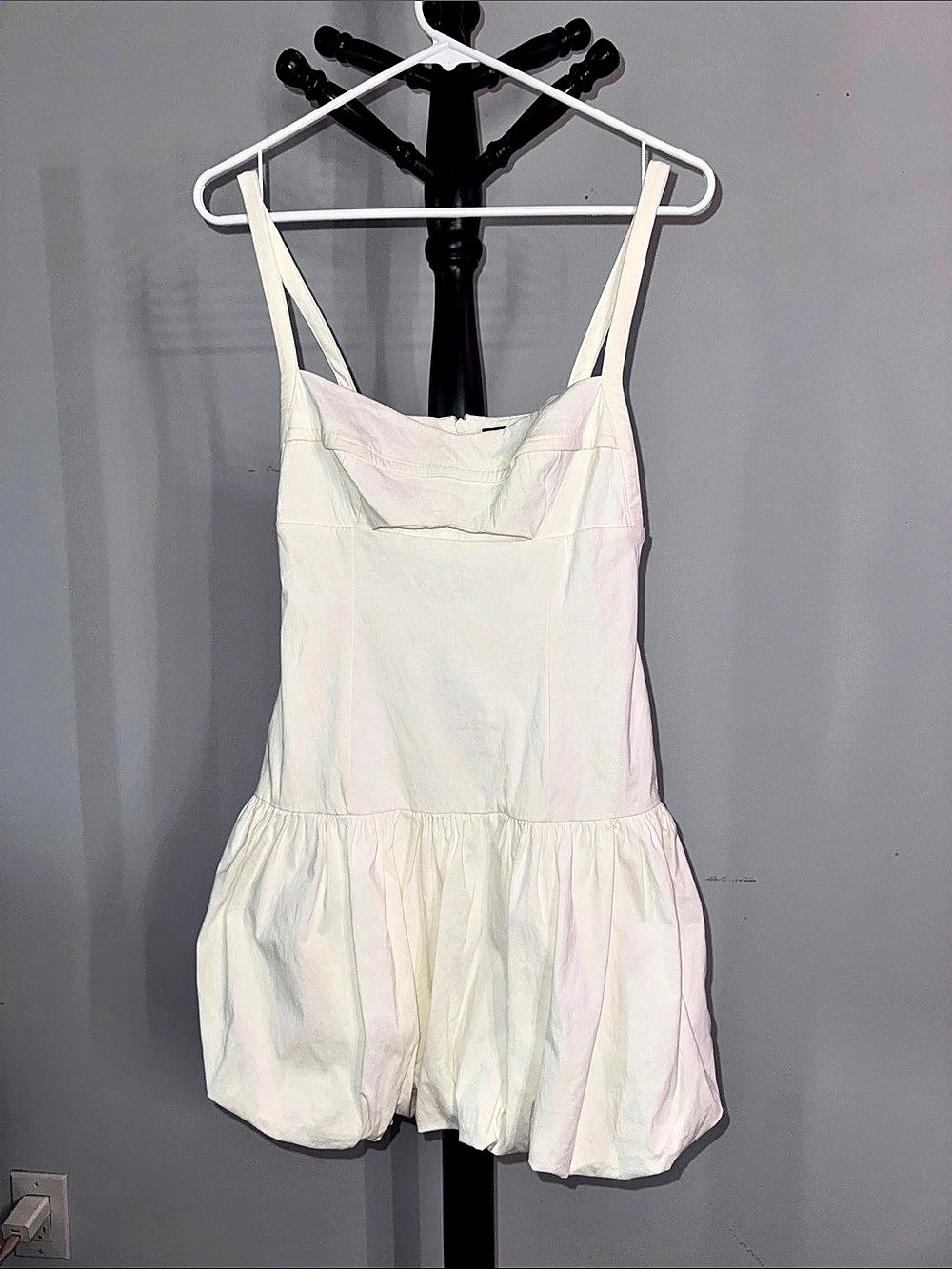 Zara Balloon Hem Mini Dress 19.3.M